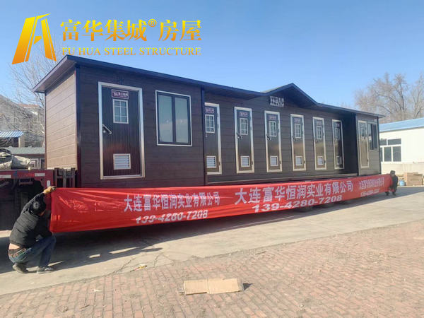 海西富华恒润实业承接新疆博湖县生态公厕项目